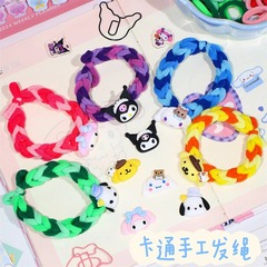 Cartoon hair ties, wristbands, Kuroshitsuji DIY handmade hair ties, bracelets, rings, cinnamon dog hair bands, rubber bands, decorative accessories