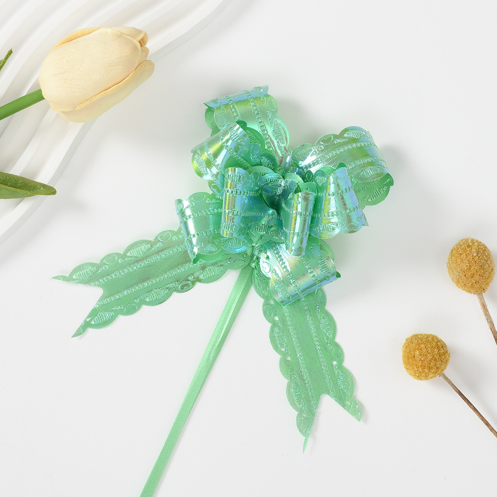 30 iris al por mayor encaje mano de flores de Navidad embalaje de regalos festivales fiesta celebración de dibujo de flores cinta transfronteriza