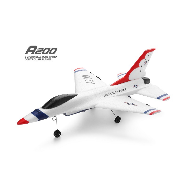 Cross-border F16B remote control aircraft electric toy model two-channel model aircraft remote control EPP foam aircraft