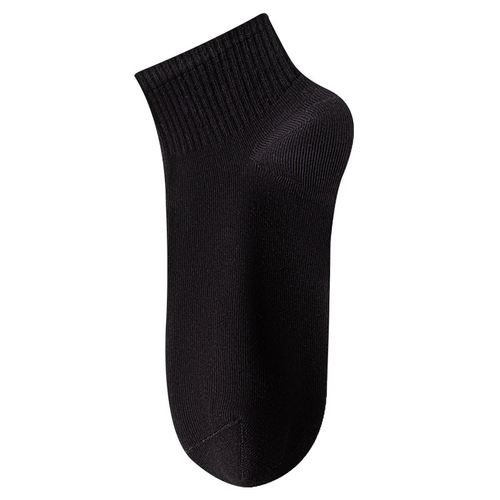 Zhuji Cotton Men's Short Socks Breathable, Anti-Odor, Absorbent Low-Leg Boat Socks Antibacterial Deodorant Barefoot Men's Short Socks