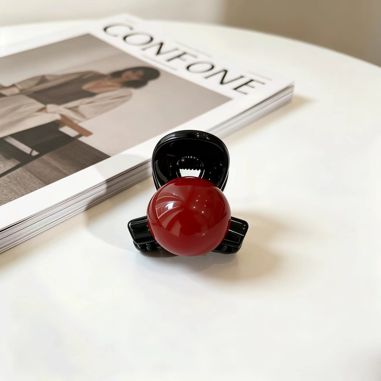 80#【빨간색】싱글 비즈【4.5cm】