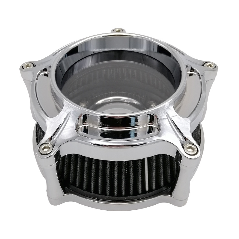 Harley Air Filter Full Car Modification Accessories CNC Aluminum 883 Soft Tail Dana Travel Transparent Air Filter