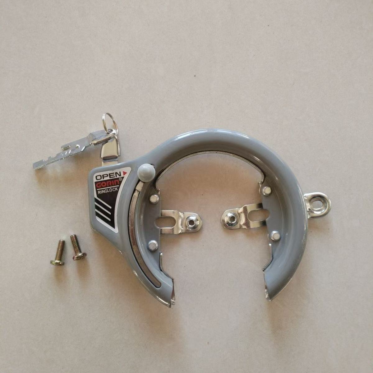 馬蹄型ロック 自動復帰式 ロードバイク用 閉鎖型鋼管ロック 自転車ロック リング型盗難防止ロック サイクリングアクセサリー 卸売