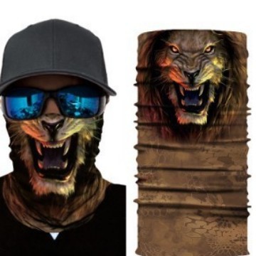 New Clown Skull Sunscreen Beard 3D Outdoor Magic Headscarf Riding Motorcycle Sport Face Scarf Mask for Men and Women