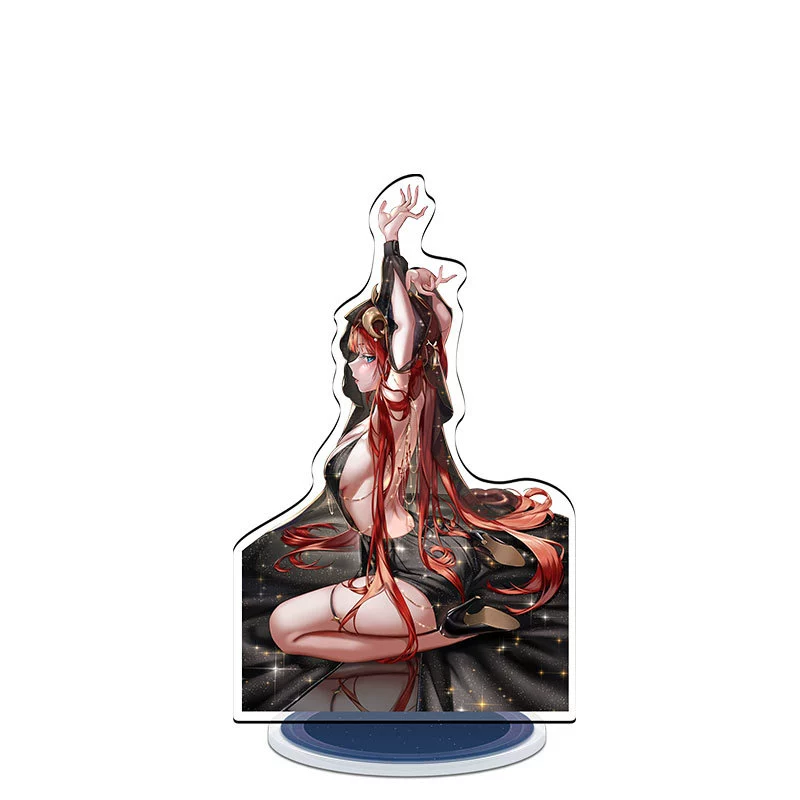 Акриловая подставка для фигурок, Genshin Impact Nilou и Shenhe, двусторонняя HD‑печать, 16–21 см