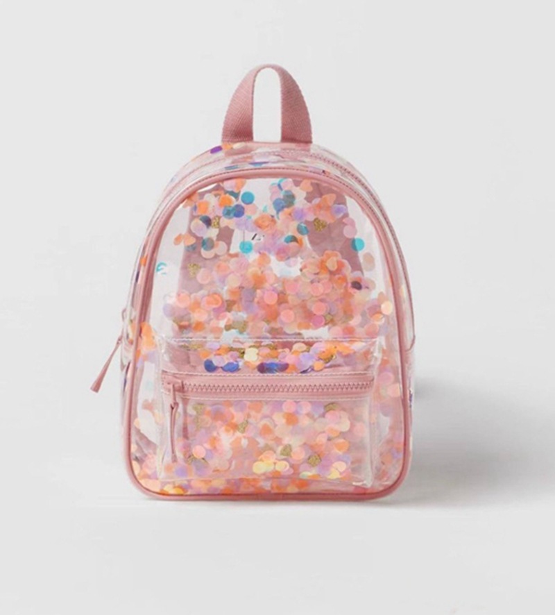 Solid Color Casual School Daily Kids Backpack display picture 4