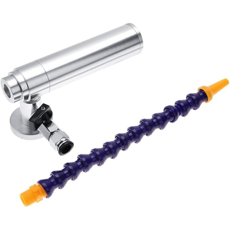 铝合金涡流管冷风枪vortex tube cooler机加工刀具干式冷气冷却枪