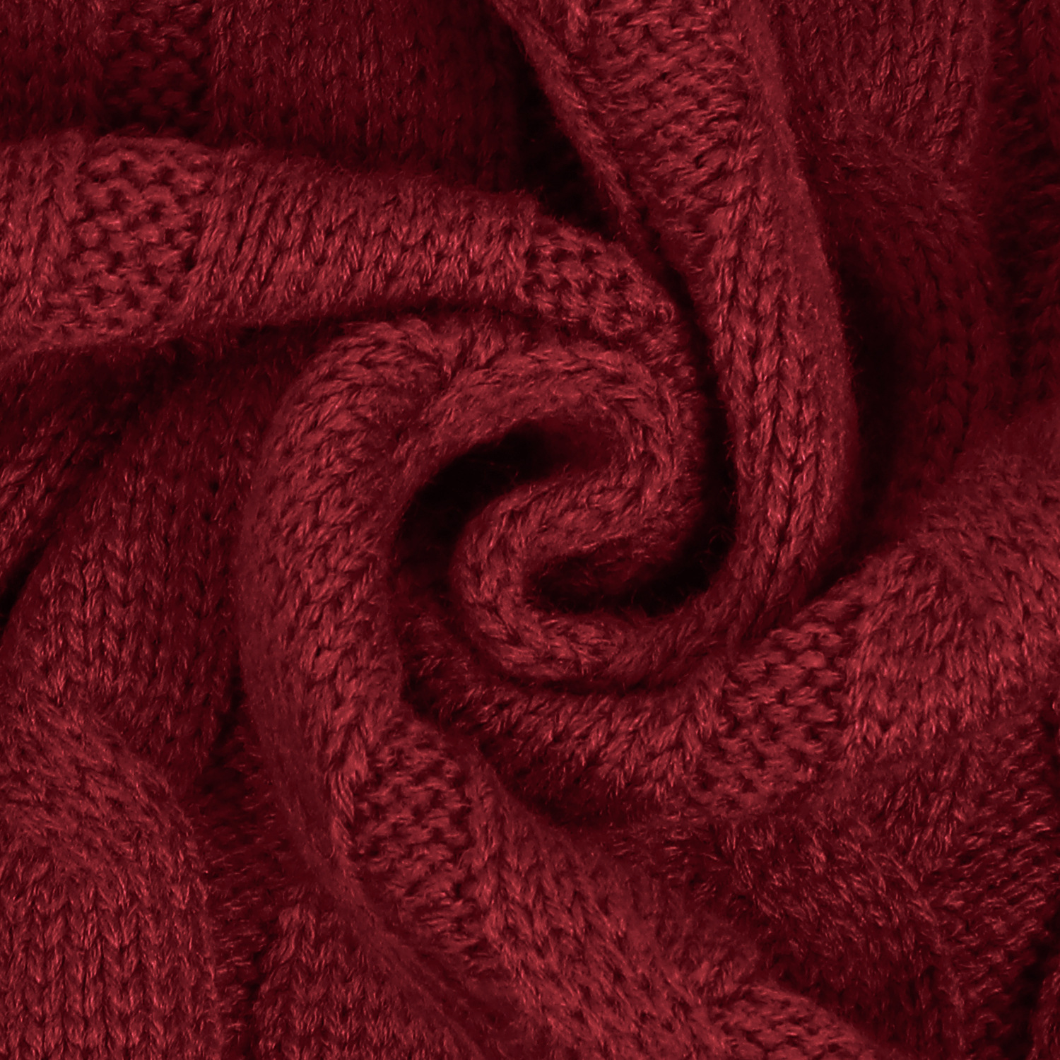 Damen Strickjacke Lang Aus Grobstrick In Unifarben Wintermantel_voghion.com