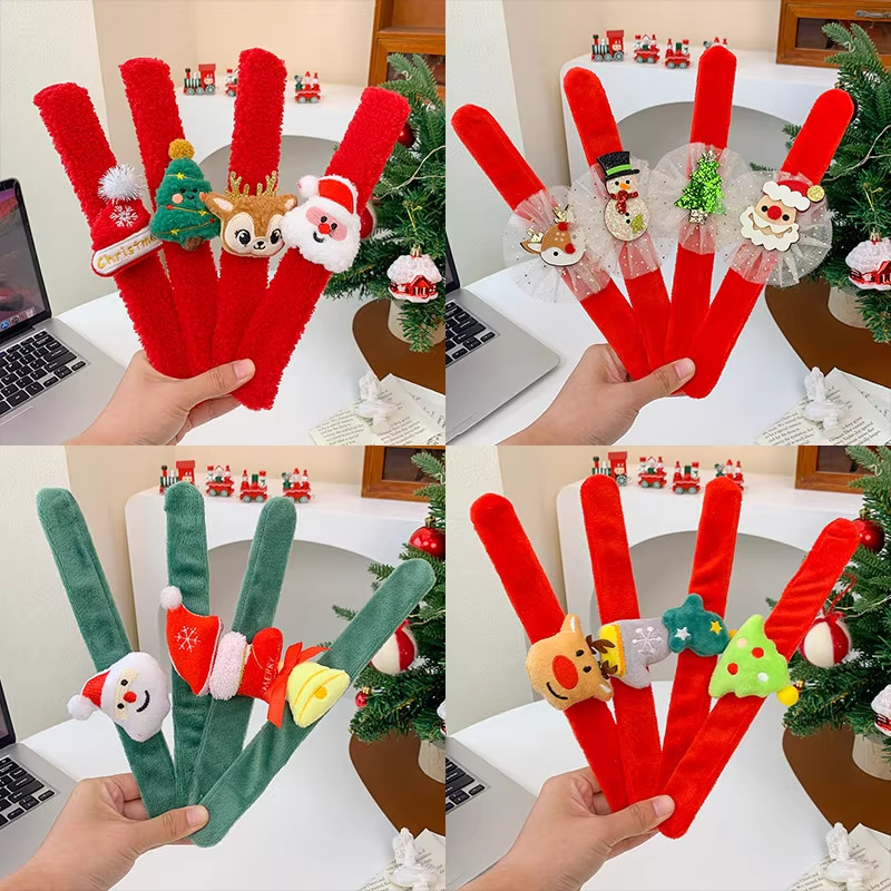 Navidad collar decoración de regalo para niños Santa Claus pulsera de alce Yiwu productos al por mayor