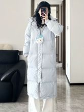 冬2025新款羽绒棉衣棉服女中长款韩版宽松棉袄长过膝加厚学生外套