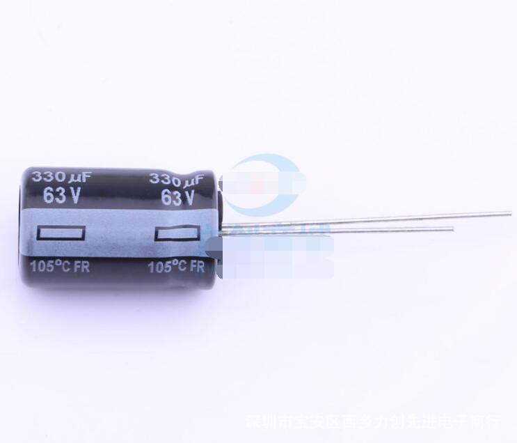 EEUFR1J331 参数 330uF 63V 引线型铝电解电容