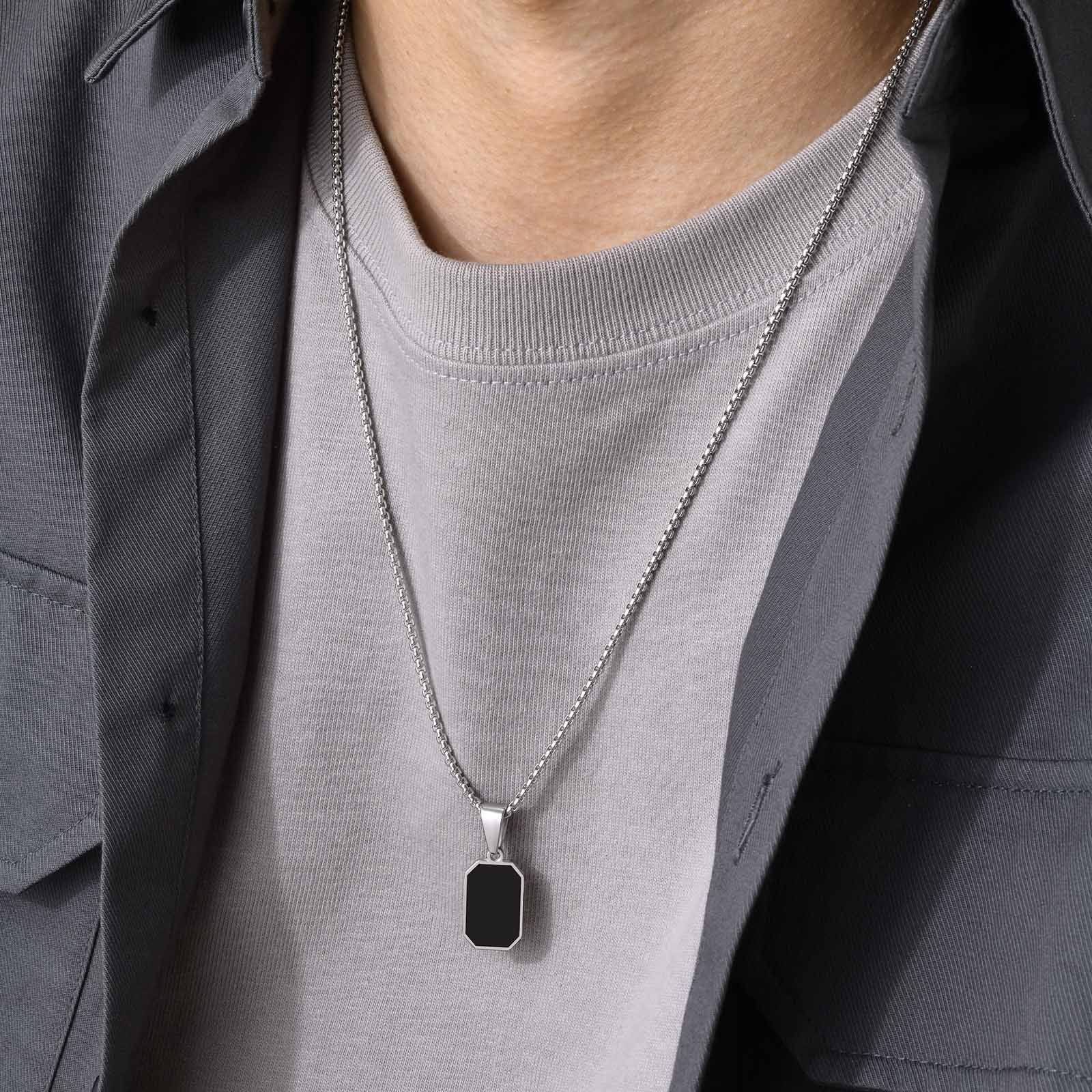 7g Weight Pendant Jewelry Making Type 18K Gold Plated Plating Material 201 Stainless Steel Chain Material 1 Piece Quantity Daily Occasion 201 Stainless Steel Material Geometric Pattern All Seasons Season Unisex Gender Polished Finish Polishing Design Simple Style Style Simple Style Geometric 201 Stainless Steel Polishing 18K Gold Plated Unisex 5
