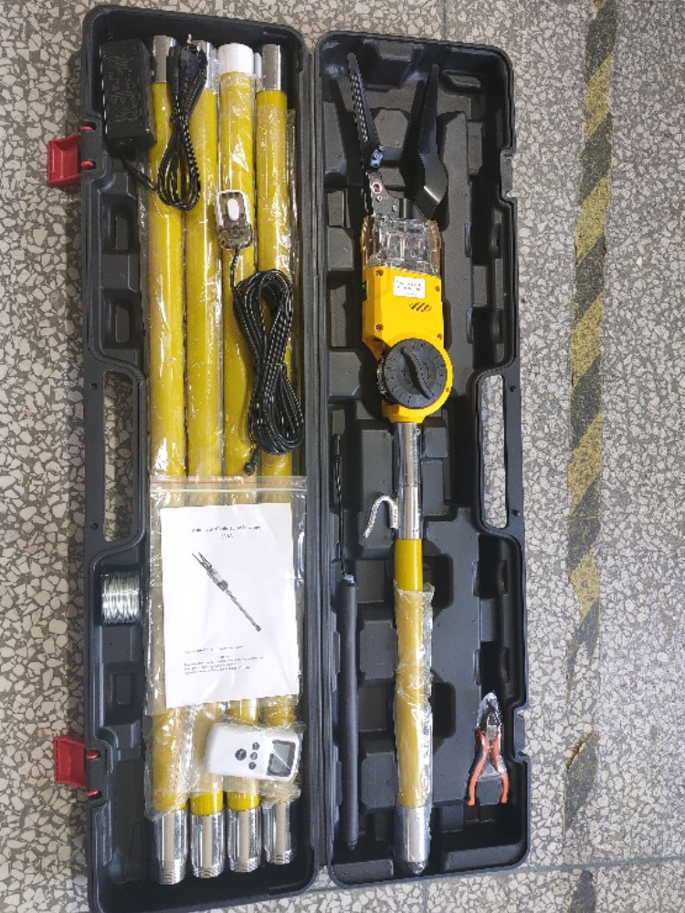 全自动光缆附挂机光纤架线高空线缆捆扎器绑线扎线光纤辅挂垒德株