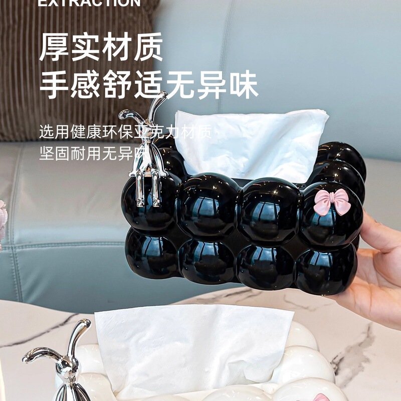 Tissue Box ing Style Creative Paper Box Dining Table Napkin Storage Box Paper Box Household Paper Box Storage