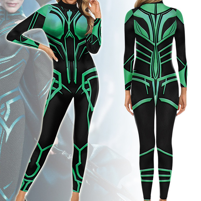 2022欧米連体レオタードファッション3dデジタルプリント連体服コスプレ女|undefined