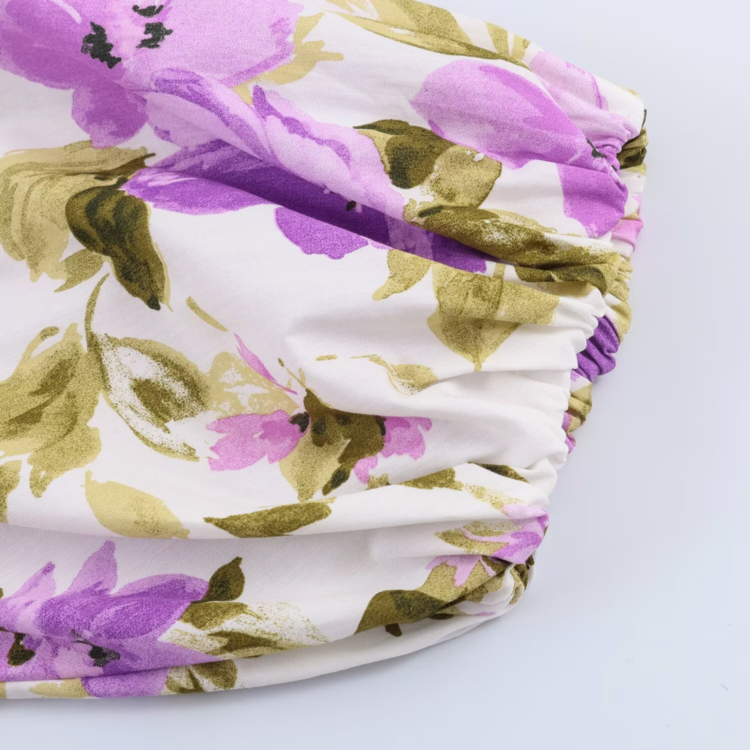 Women's Clothing Women's Floral Print Dress With Belt Slit Dress Waist Cinching Commuter Style For Formal & Casual For Women_ecoleips.com