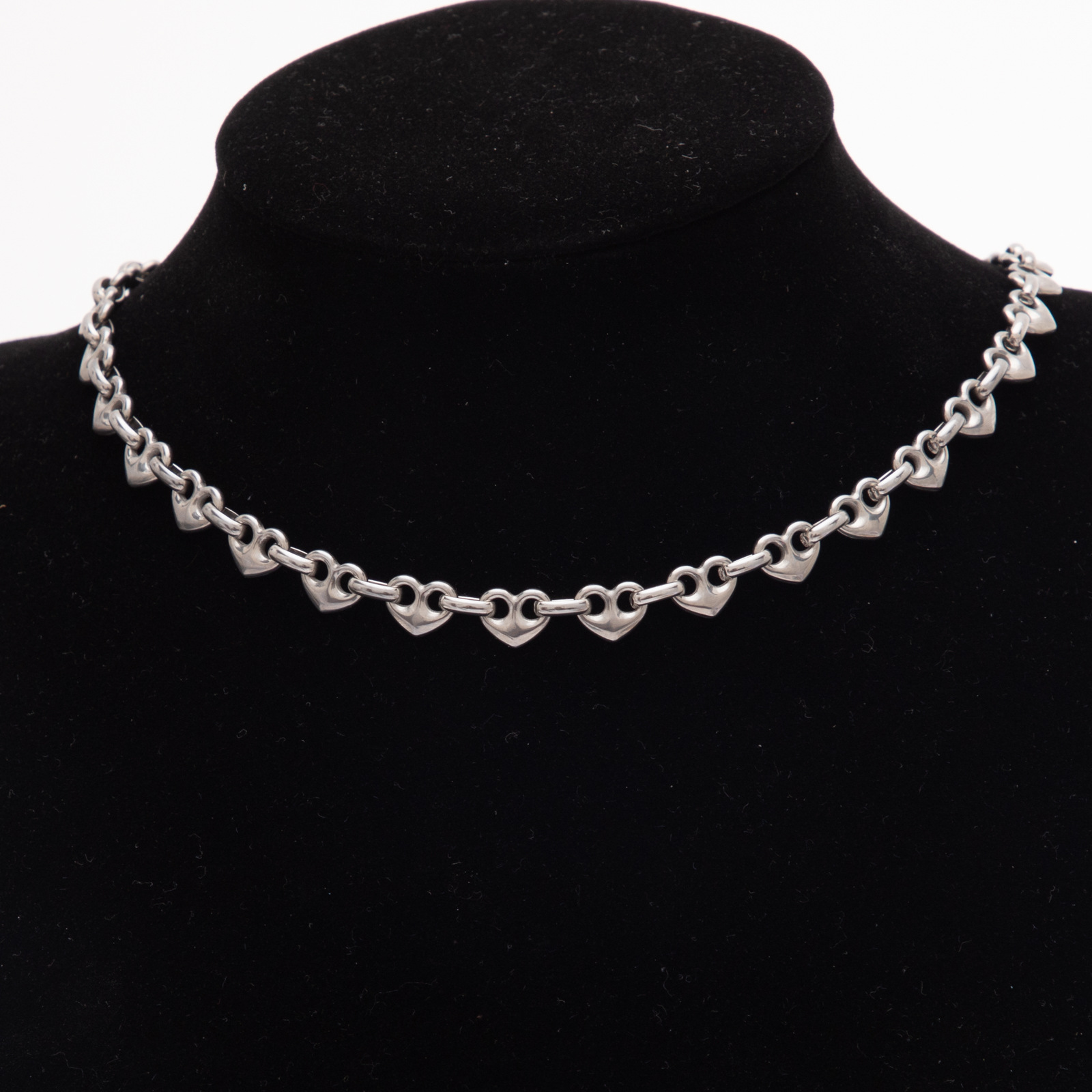 20g Weight Chain Jewelry Making Type Bracelets Classification 1 Piece Quantity 304 Stainless Steel Material Heart Shape Pattern All Seasons Season Casual Style 1 Piece 304 Stainless Steel Bracelets Chain Casual Heart Shape 15