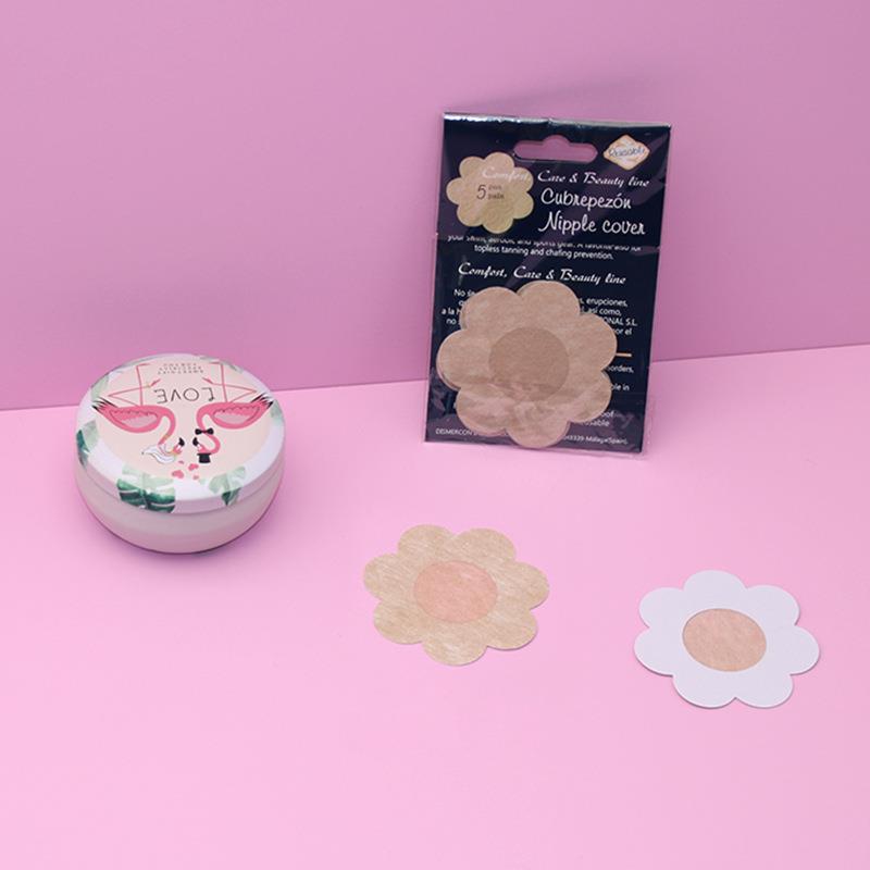 부직포 우유 페이스트-꽃 모양