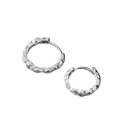 New irregular earrings for men ins niche simple style earrings cool style high-end men's American trendy earrings
