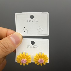 Plastic earring hooks with built-in hooks on the back of Kp941, stall earring accessories earring hooks PVC packaging cards