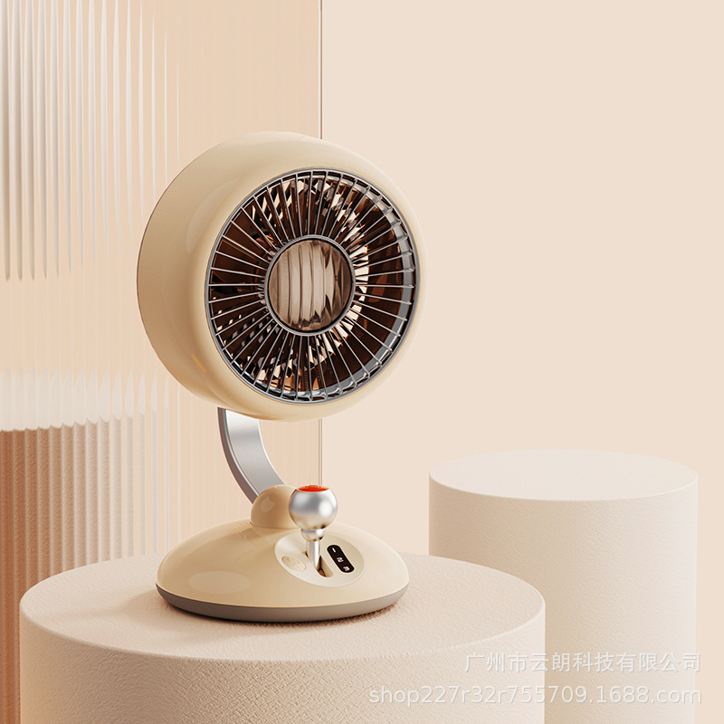 Nuevo ventilador de escritorio taza de café aromática USB ventilador de carga oficina adorable gran viento pequeño ventilador