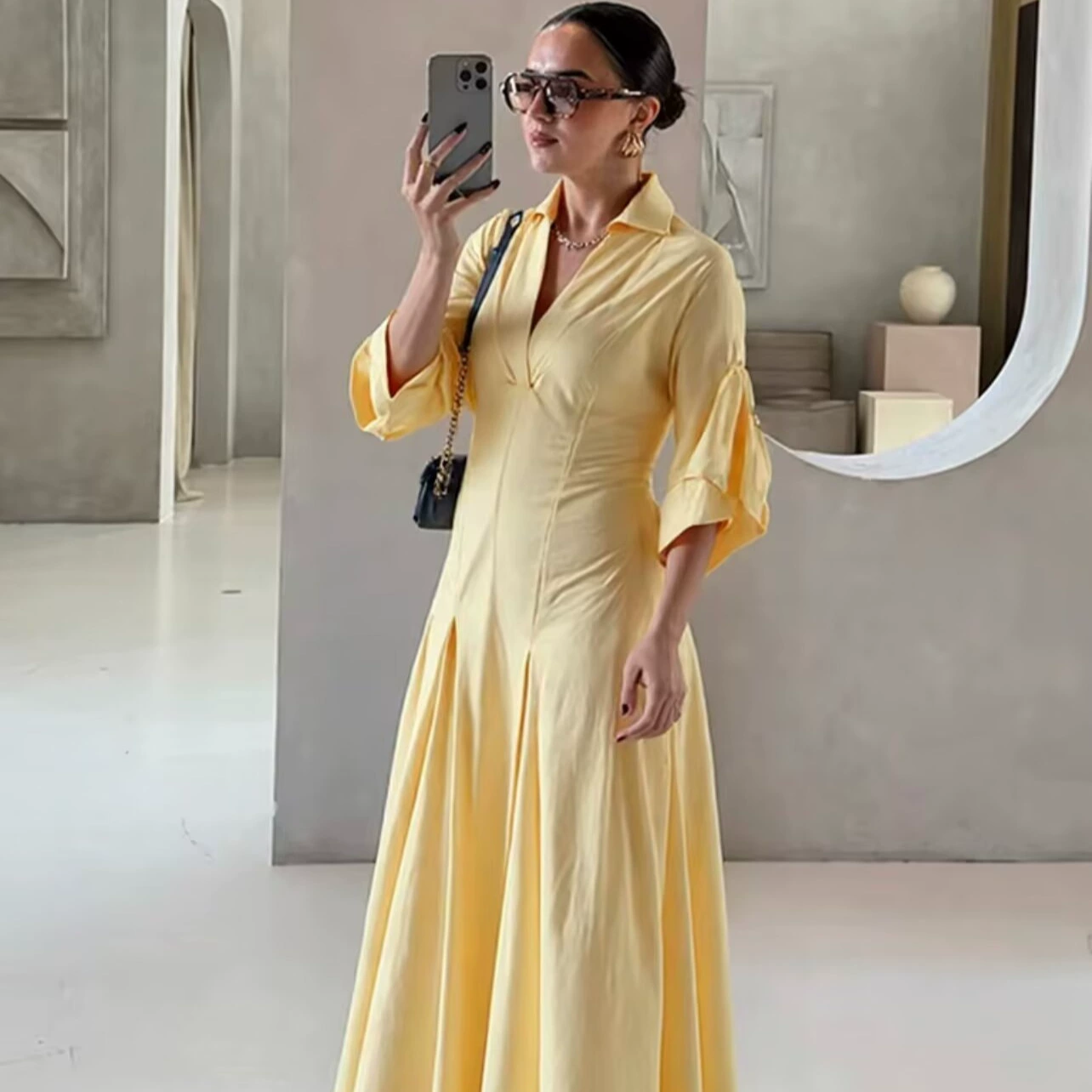 Популярная модная рубашка-ветровка с лацканами из Европы и Америки на AliExpress