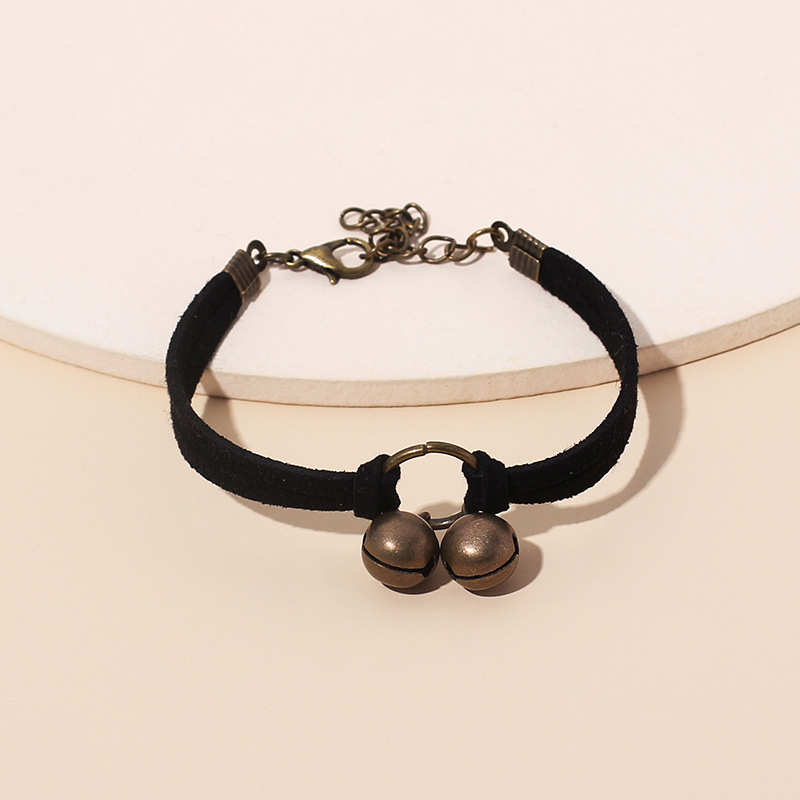Gothic dark style braided bracelet