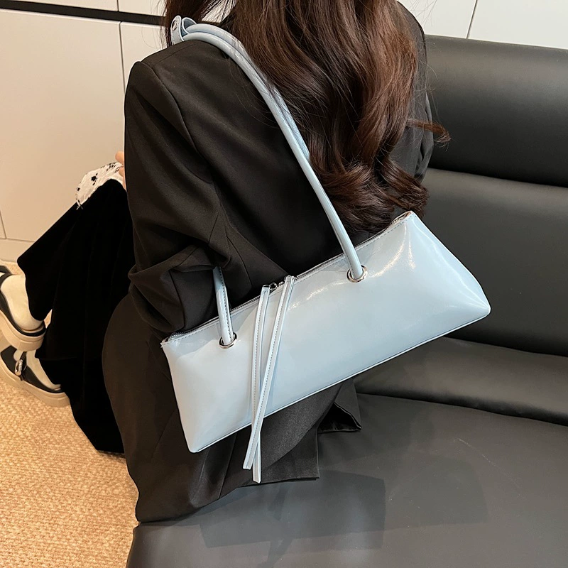 Capacious shoulder bag, trend universal one-shoulder bag, Korean style, high-end