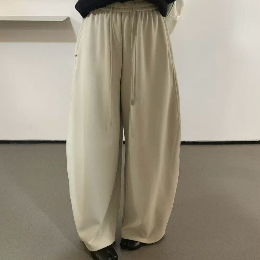 8935怕冷的姐妹一定要入！密密绒加厚加绒卫裤