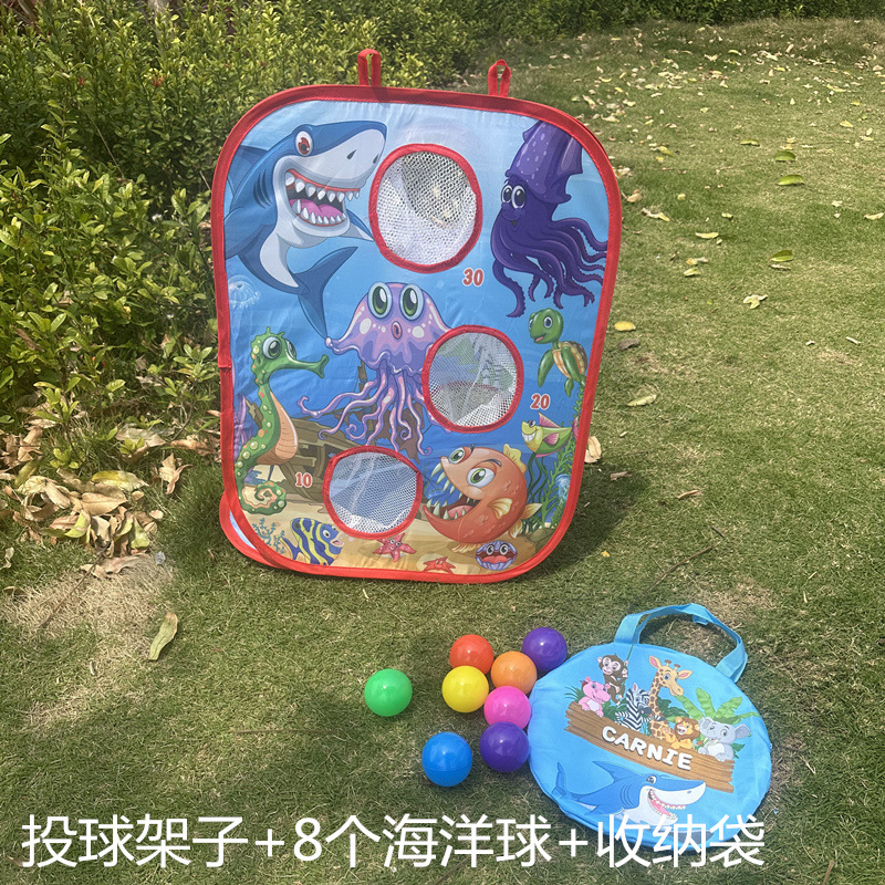 Bolsa de arena de tres en uno para niños Bolsa de arena de doble cara Bolsa de arena para lanzar Deportes de interior y exterior Juego de juego interactivo entre padres e hijos