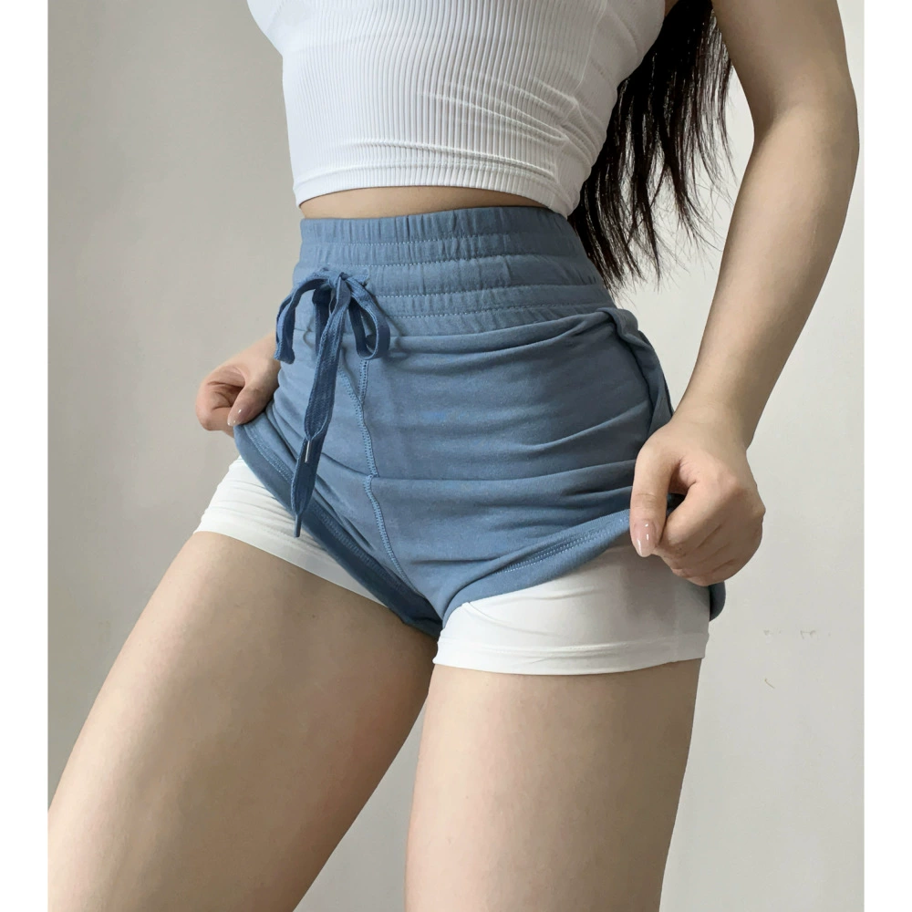 Спортивные шорты, брюки, sexy underwear для коррекции формы бедер, комплект, зеленый защитный нижний белье для зала