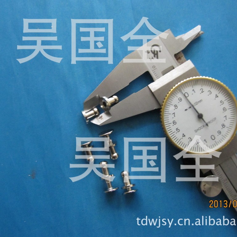 供应优质 和尚头奶嘴钉 铜和尚头配铁梅花钉 （无螺丝牙 紧打式）