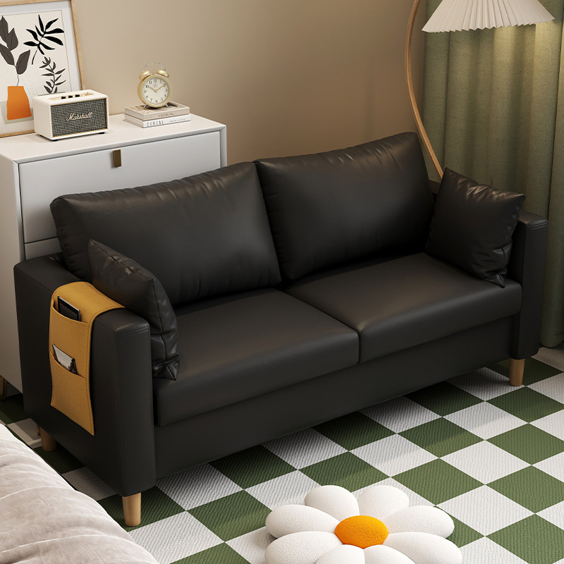 Sofá nórdico pequeño alquiler de casa sala de estar dormitorio apartamento moderno simple doble triple red sofá pequeño