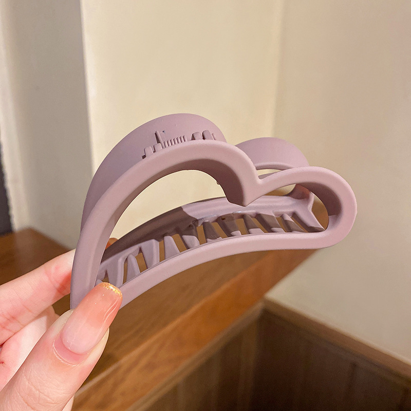 Clip de agarre simple de verano, volumen de cabello de alta calidad, clip de tiburón, horquilla grande, horquilla, nuevo cabello femenino, tocado 2024