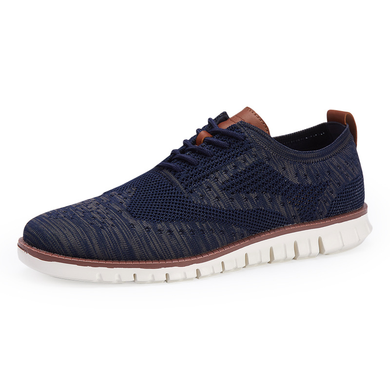 Zapatos casuales para hombre, nuevos modelos 2026, zapatos de malla transpirables para otoño, mocasines británicos de moda, zapatos de vela, zapatos deportivos de talla grande