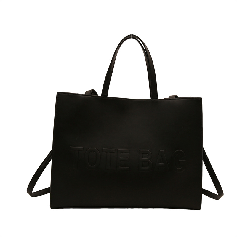 Bolsa de moda coreana de nicho para mujeres 2024 nueva bolsa de clase de estudiantes de gran capacidad, bolsa de hombro universal