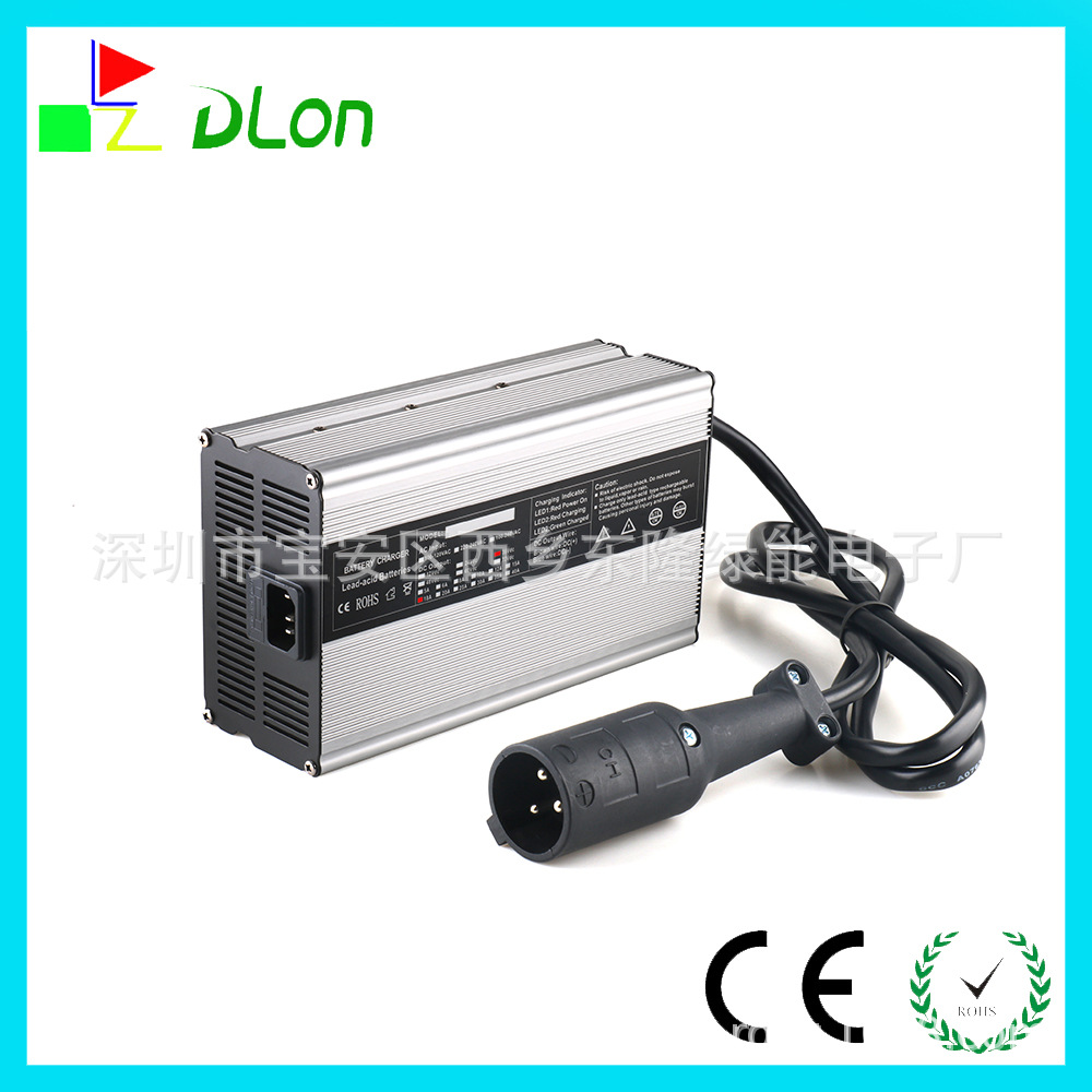 36V18A大圆头110V美规Trojan高尔夫球车Ez-go专用充电器可选颜色