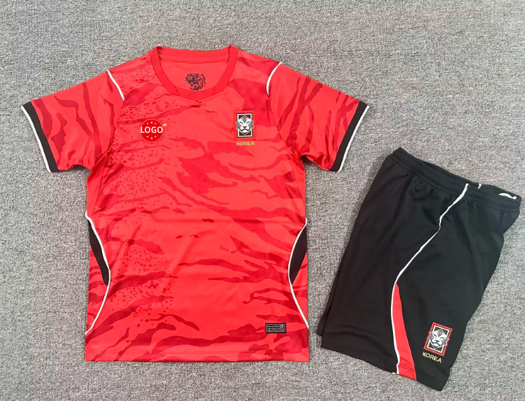 Camiseta de fútbol infantil 2026 Camiseta de la Copa del Mundo Francia Alemania Brasil Camiseta infantil