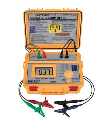 美国EXTECH 380580高分辨率毫欧表 公司总代理