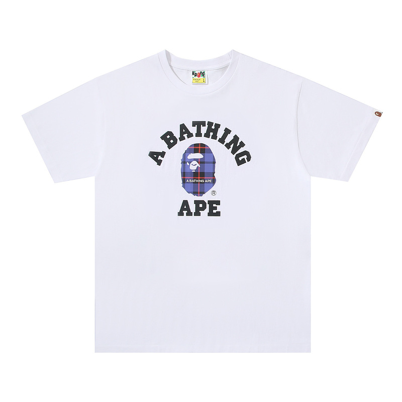 クロスボーダー トレンド ブランド メンズ レディース カップル Tシャツ メンズ 漫画 レター ラウンドネック 半袖|undefined