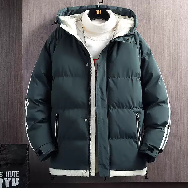 Trend jacket, hoody with down, increased thickness, for teenagers