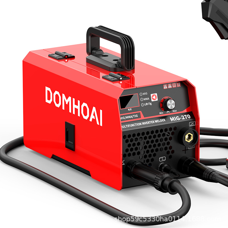 Edición anticipada transfronteriza general de tres usos sin gas soldadora de segunda protección 110V soldadora de soldadura de gas manual soldadora de protección doméstica completa