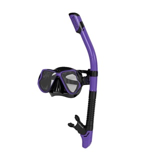 Professional snorkeling two-piece silicone full dry breathing tube large frame diving goggles Amazon cross-border hot sale wholesale