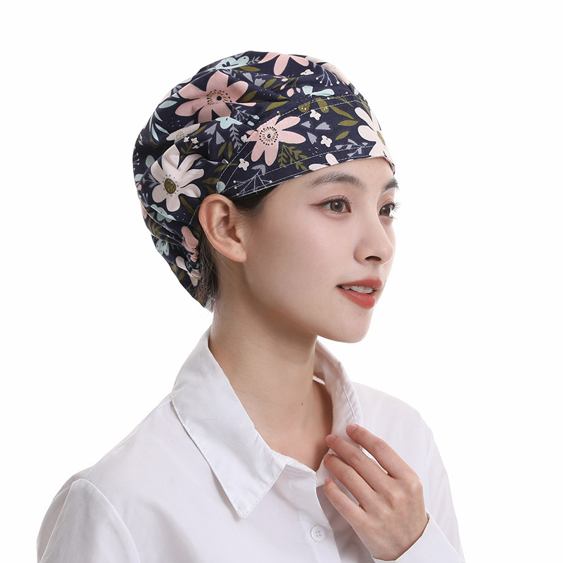 Gorro de Chef Antigrasa de Poliéster Transpirable y Plegable para Cocina y Restauración