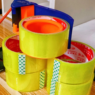 Thickened Transparent Tape Large Roll Sealing Tape Express Packaging Sealing Tape High Viscosity Widened Adhesive Paper