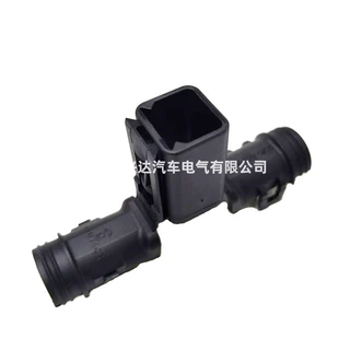 1011-229-0205德驰DT汽车插接件尾夹连接器2-12P公母固定防汽车线