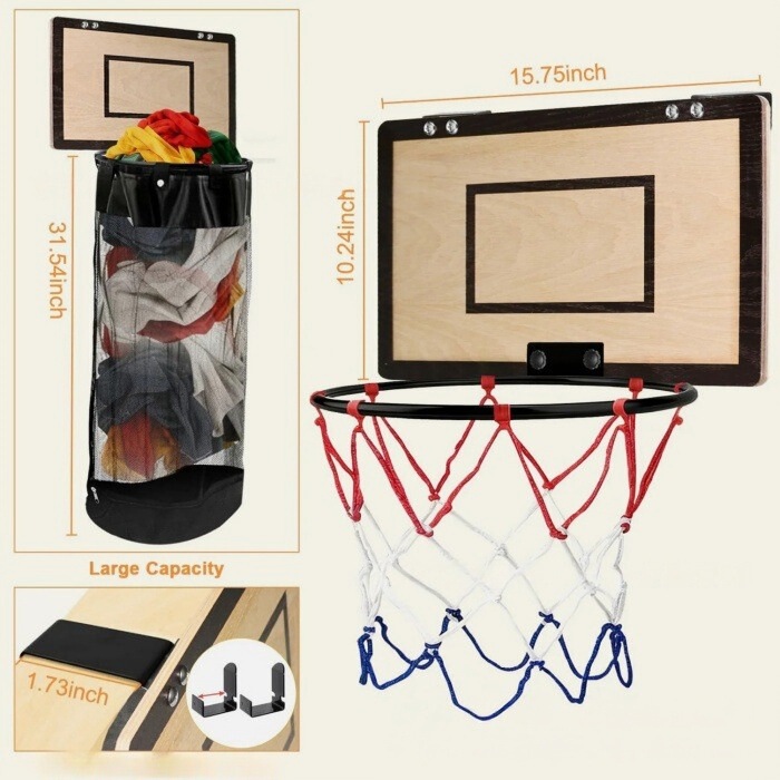In-stock cross-border Dual-Function Fun Hanging Laundry Basket In-stock cross-border Dual-Function Fun Hanging Laundry Basket