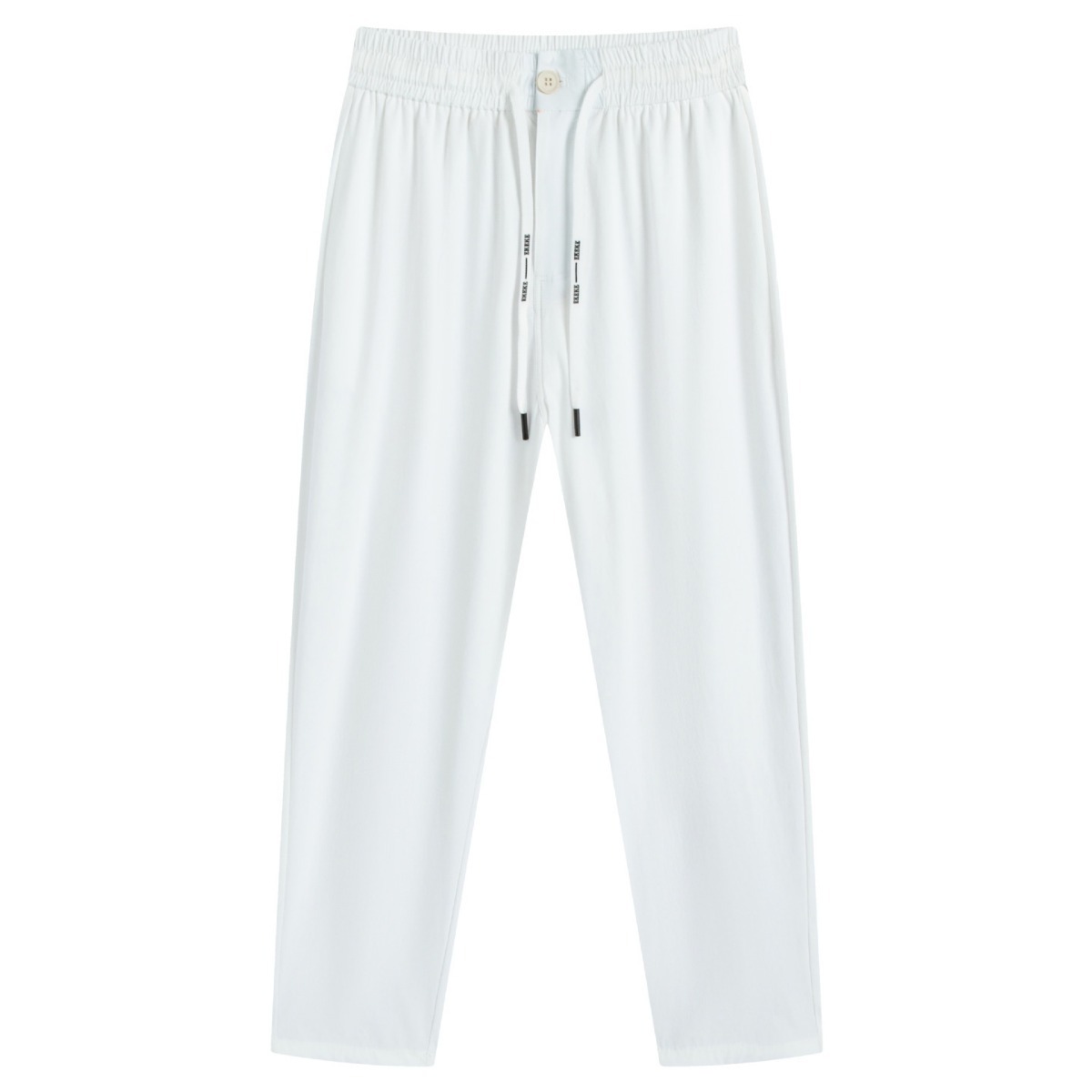 Summer Sports Casual Sunscreen Quick-drying Pants 2024 Thin Ice Silk High Waist Straight Pants Nine-point Draping Casual Pants for Women