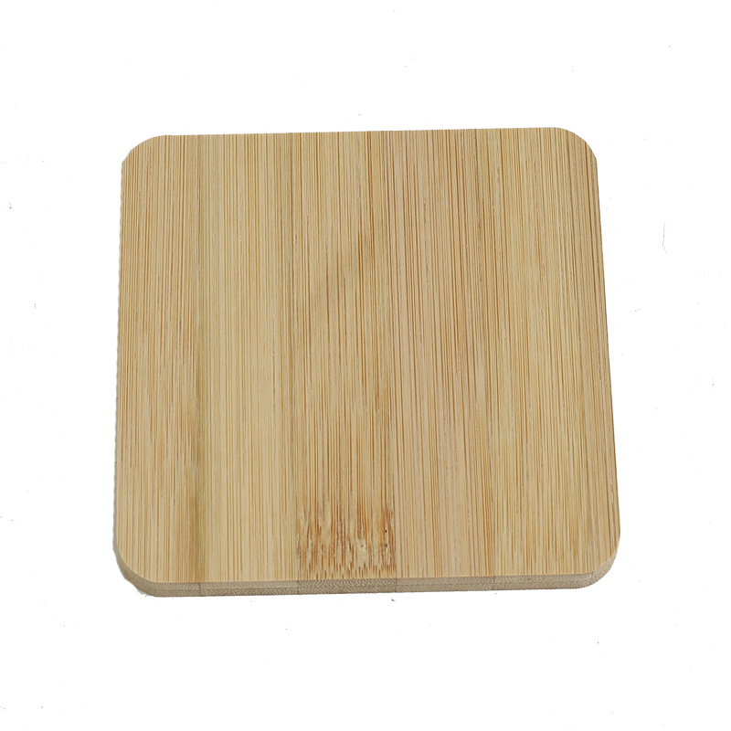 Posavasos de madera mantel redondo japonés taza estera de aislamiento térmico almohadilla simple café montaña de madera