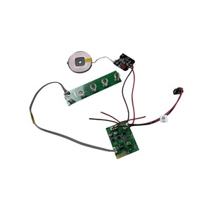 Touch-Type Three-Color Stepless Dimming Wireless Charging Night Light with External 5V 9V 12V Power Supply Table Lamp Motherboard